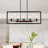 5-Light Wood Kitchen Island Lighting