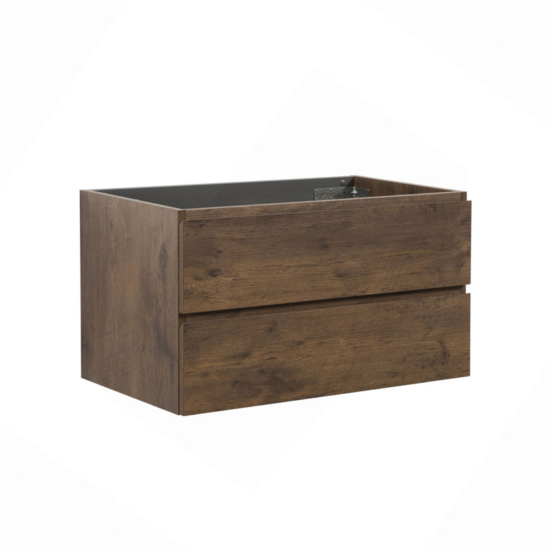 Armoire murale sans lavabo, avec deux tiroirs, pré-assemblée