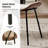 Pateley Mid-Century Modern Dining Chair with Rattan Backrest(Set of 2)-1518032863