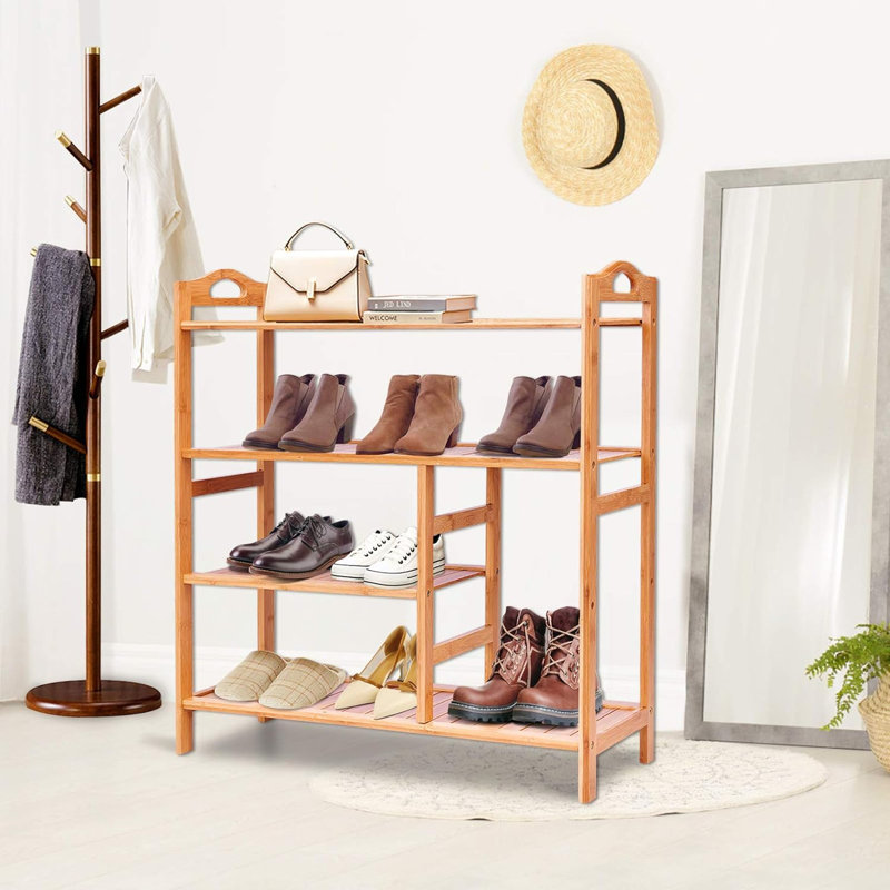 14 Pair Shoe Rack