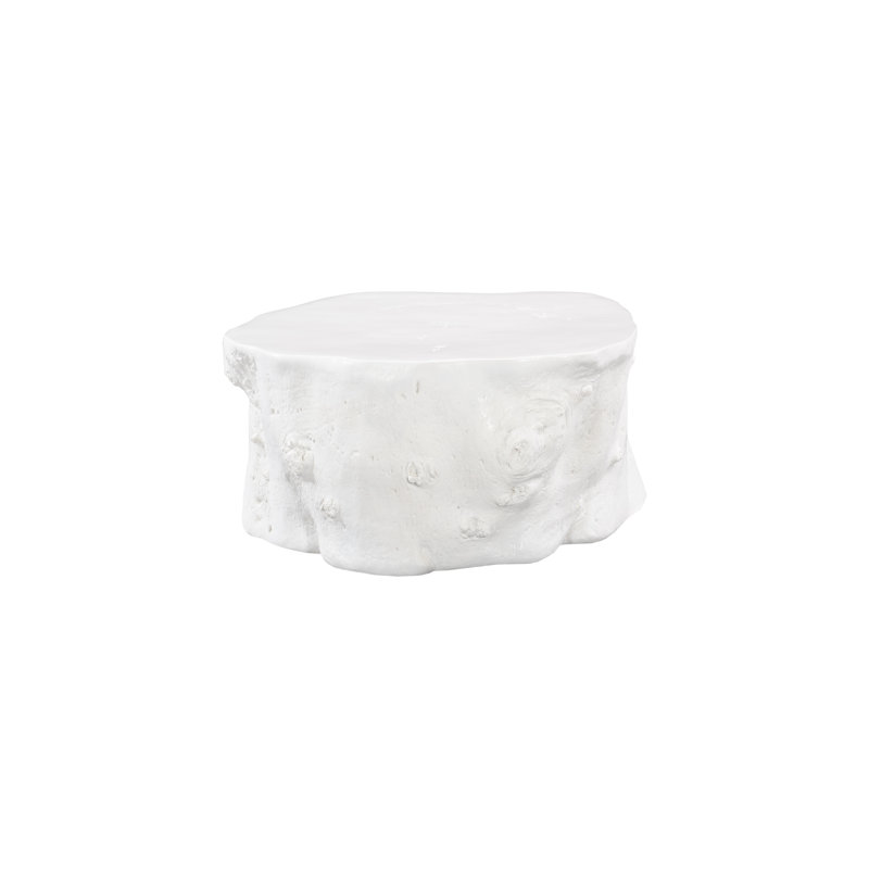 Table à bûches, blanc gelcoat
