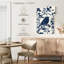 Silhouette d'oiseau bleu Brampt I-108559675
