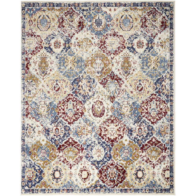 Martese Oriental Indoor Rug, Rectangle 7'10" x 9'10"