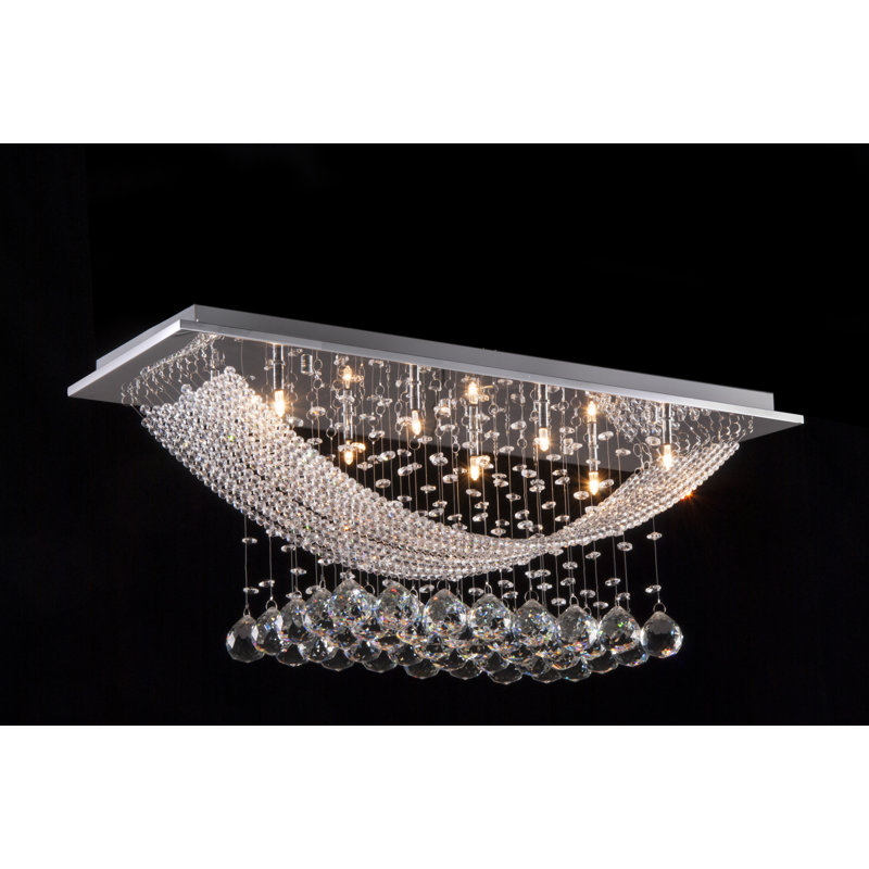 Salinas 8 - Light Crystal Chandelier
