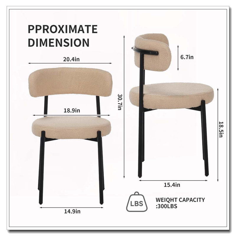 Boucle  Dining Chair