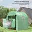 Breckan 6 Ft W x 6 Ft D Hobby Greenhouse