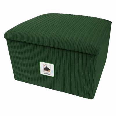 Soft Upholstered Ottoman for Living Room