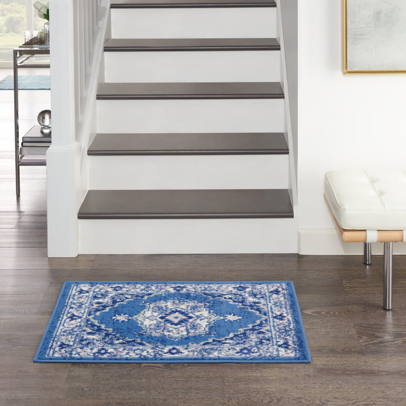 Floral Indoor Rug, Rectangle 2' x 3'