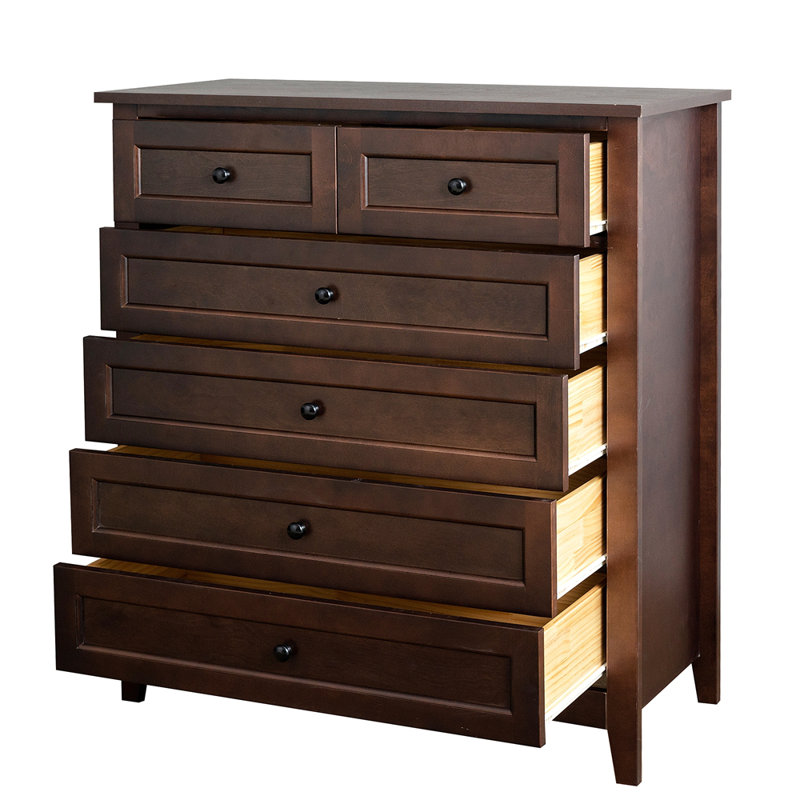 Commode en bois massif avec commode peinte à la bombe aérosol, casiers d'armoire de table de buffet, casiers de table de console de buffet, poignée ronde rétro, applicable à la salle à manger, au salon, au couloir de la cuisine, auburn