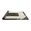 Tapis de zone noir/crème contemporaine-1847306075