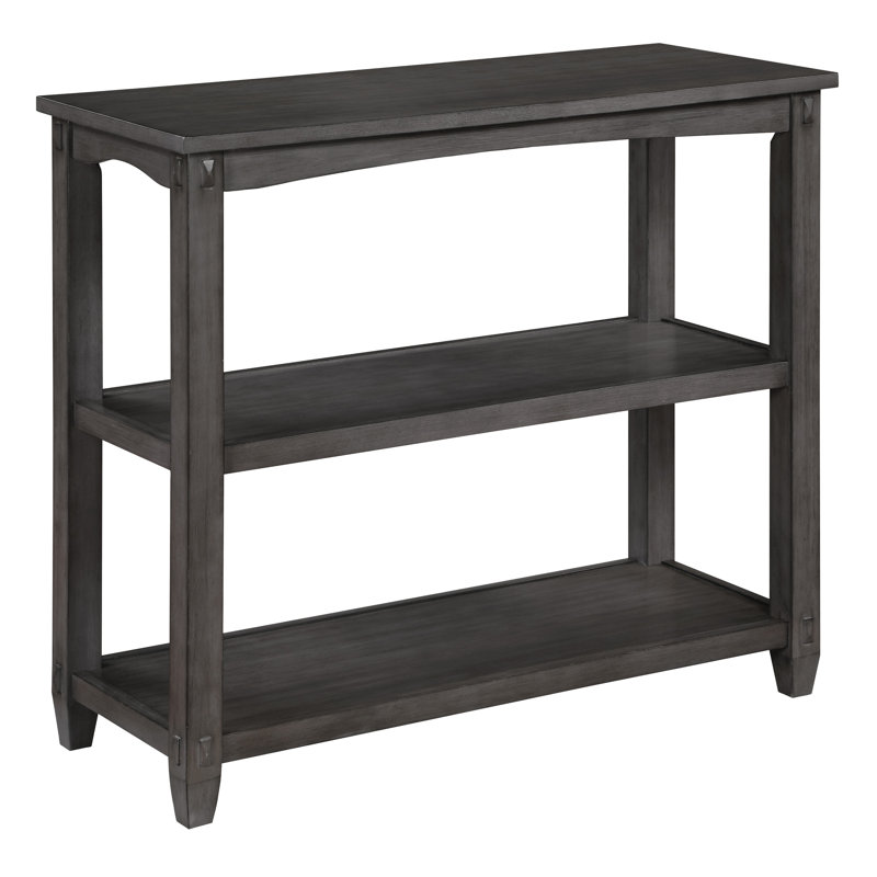 Pitzville 36'' Console Table, Slate Gray