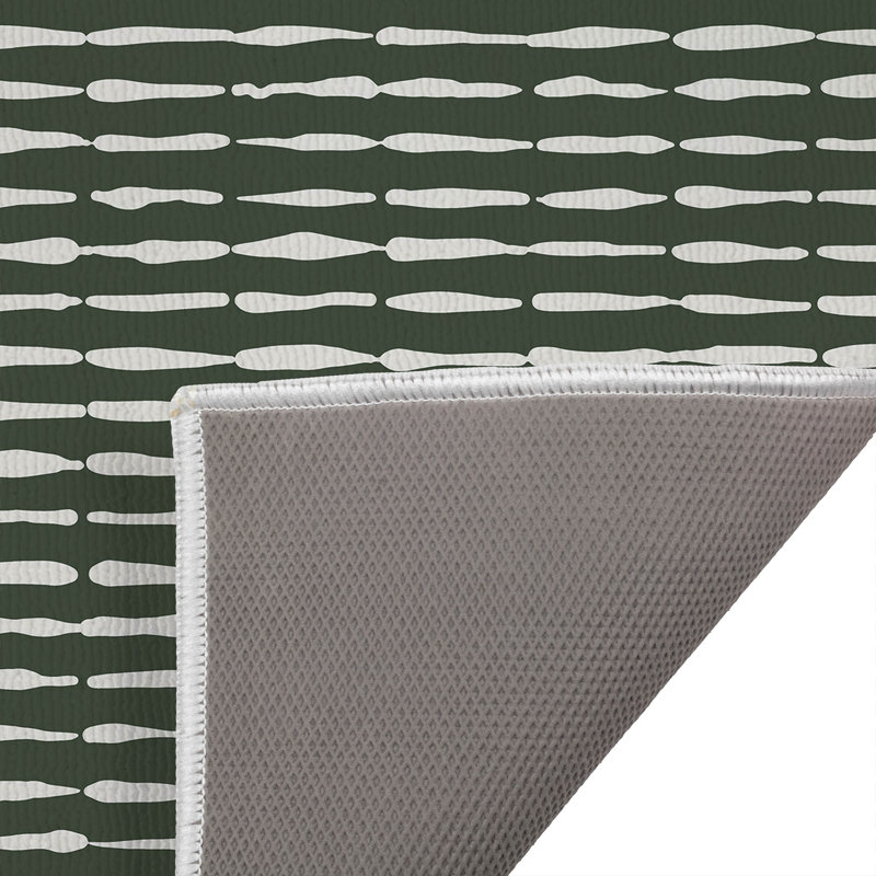 Chuck Outdoor Doormat, 21" W x 34" L, Green