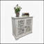 Buffet antique, armoire décorative vintage, 2 portes à découper, armoire console pour la cuisine, la salle à manger, le salon, le couloir