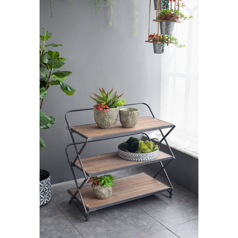 34x17x32.5" 3 Layer Kd Shelves