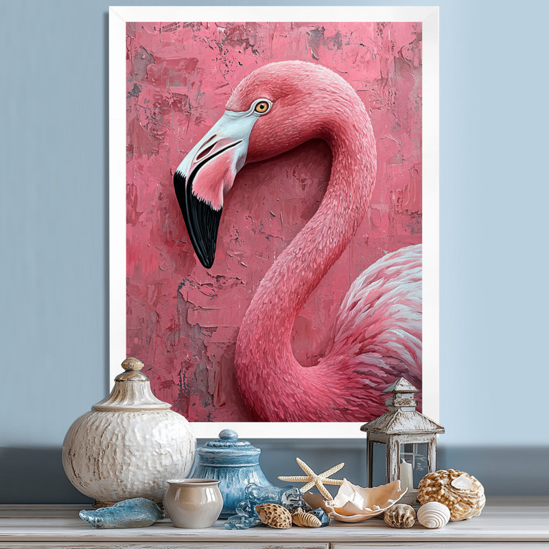 Ciboney - animaux, art mural, salon, H 32 po x l 24 po, Reproduction encadrée d'une seule photo, Blanc