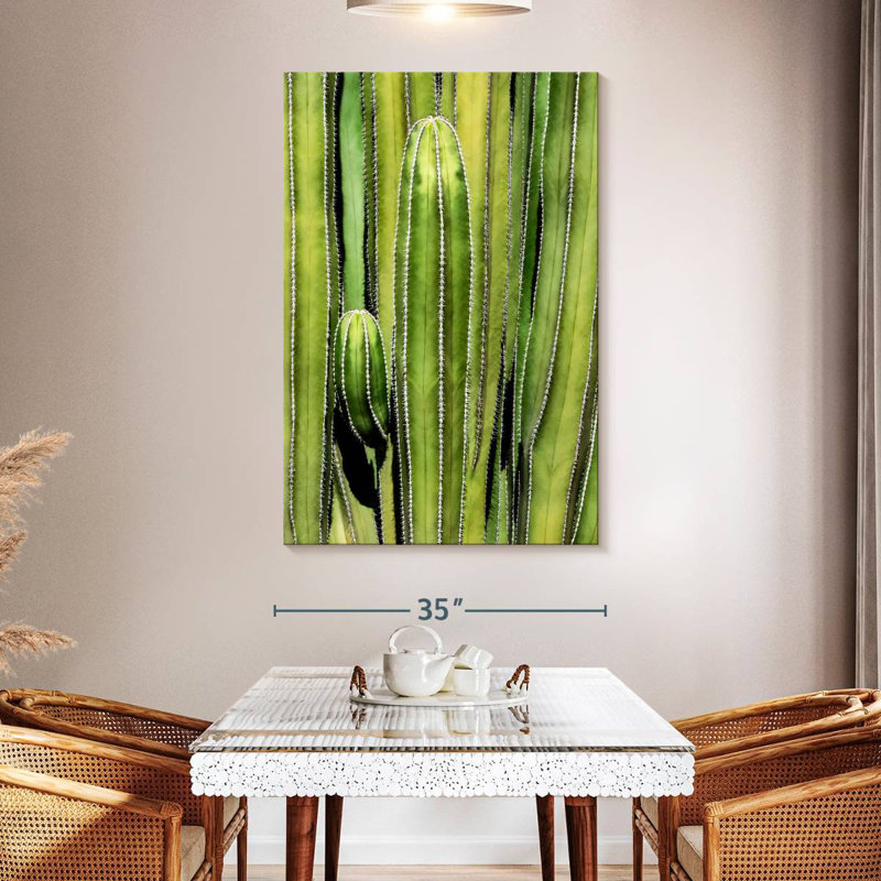 Harnek Cactus Overlay, 51" H x 34" W