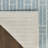 Nourison Washable Charm 6' x 9' Blue Ivory Modern Indoor Rug-117586676