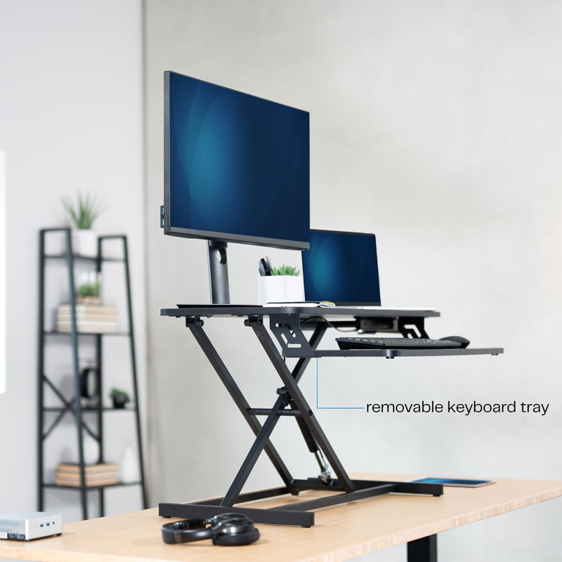 Steel Standing Desk Converter