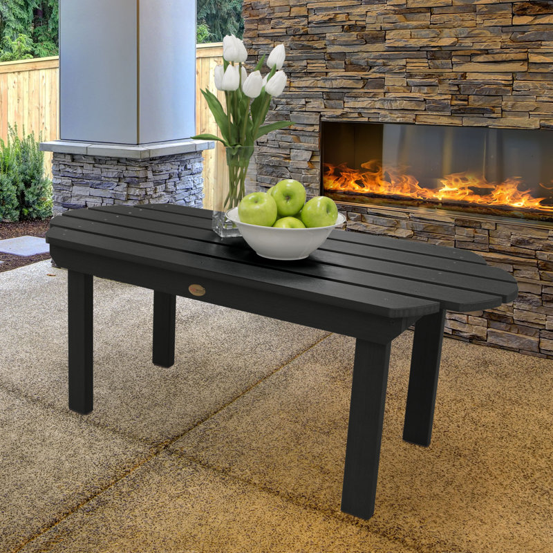 Table basse Anette, Noir