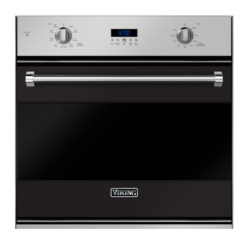 30"W. Electric Single Oven, Onyx