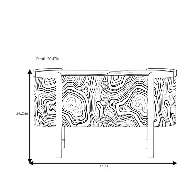 Buffet Light Luxury Art