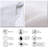 Modern Leaf Patterns II - Plants Curtain Panels-95457888
