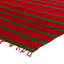 Red Flatweave Wool Rug - 5'6"" x 12'11""