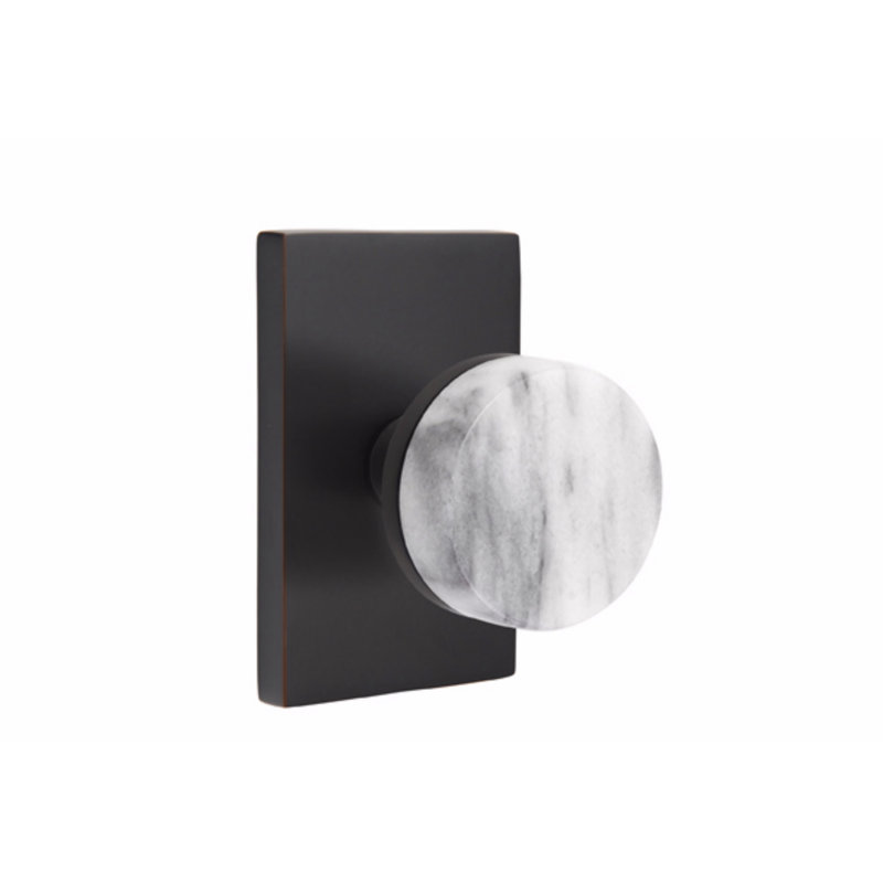 SELECT 2.5'' Diameter Double Dummy Round, Oil Rubbed Bronze