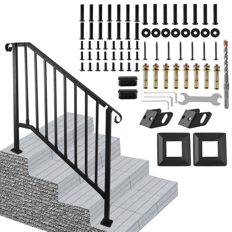 3-4 Step Stair Railing