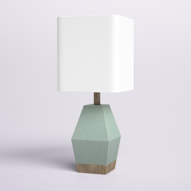 Lampe de table 17,37 po Adelchi, Aigue-marine