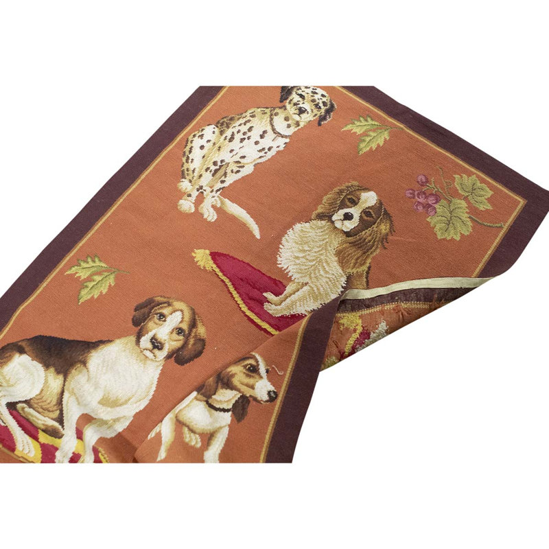 Hand Knotted Wool Area Rug