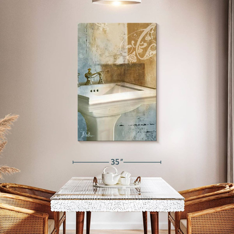Senne salle de bain et ornements II, H 39 po x l 26 po