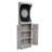 Westwood Free Standing Bristle Dart Board and Cabinet Set with Dart