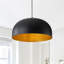 Luminaire suspendu surdimensionné moderne 1-E26 24,02 pouces certifié ETL, cordon réglable, à intensité variable, idéal pour le salon et la salle à manger