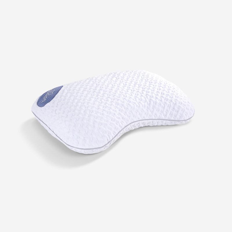 Bedgear Balance Cuddle Curve Performance Pillow for Side Sleepers- Medium Firmness and Moisture Wicking, 1.0, Standard