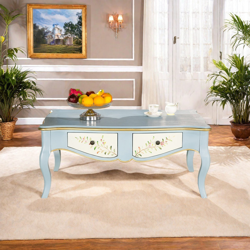 Table basse American Painted Style