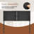 Upholstered Faux Leather Queen Size Headboard,Sturdy Metal Legs,Tufted Upholstery Design-1645210231-1645210230