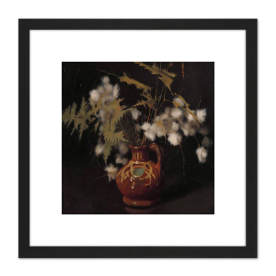 Willem Witsen Fluffy Flowers In A Jug by Willem Witsen - Single Picture Frame Painting