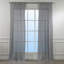 Extra Long & Extra Wide Chiffon Faux Silk Crep Single Panel Curtain-115161429-75301870