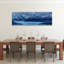 Glacier bleu glacier abstrait paysage contemporain montagne art mural-1376401351