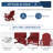 Aunika High Density Polyethylene Multifunctional Folding Adirondack Chair(Set Of 2)-412903557