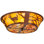 Rustic Lodge 4 - Light Flush Mount