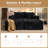 Cloudelle Boneless Compression Packed 2 - Piece No Assembly Required Corduroy Lounge Sectional-1338077838