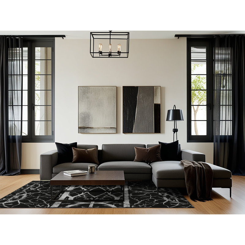 Shaded Grace Rug, Rectangle 8' x 10'