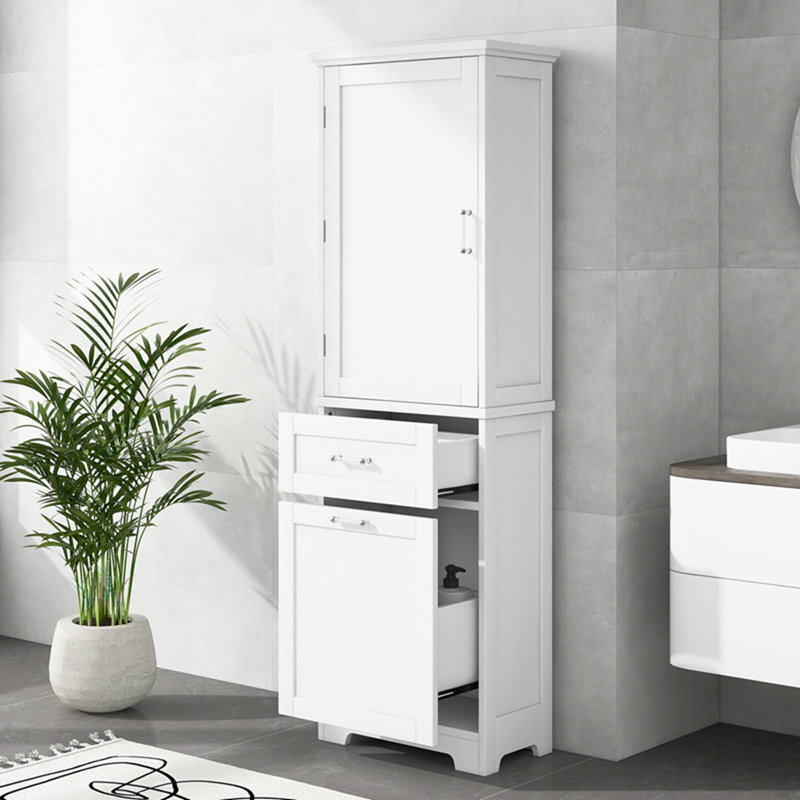 Medra Bathroom Cabinet, White