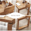 Bureau rectangulaire brun en bois massif-1829677478