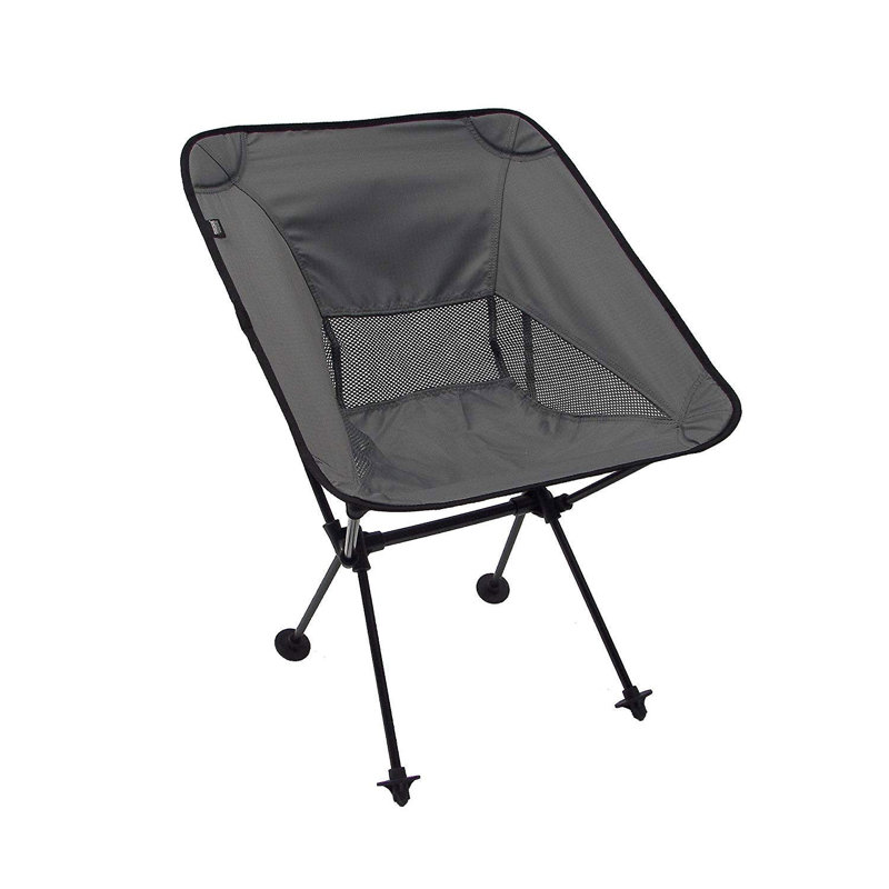 Chaise de camping pliante, Noir