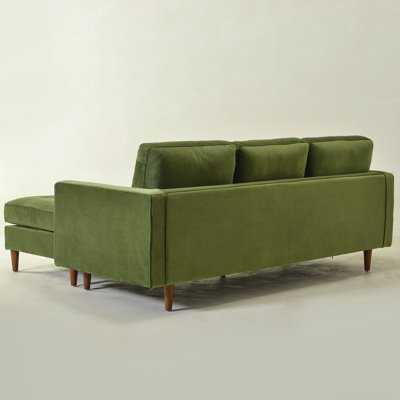 Geo 84" 2-Piece Upholstered Reversible Sectional