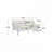 Upholstered Convertible Sleeper Sofa-1738300356