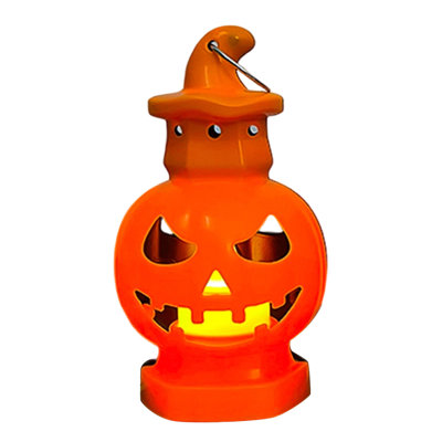 Halloween pumpkin lantern decorations Battery Operated LED Pumpkin  Hanging Decoration With  Illuminated Face   Suitable For  And Halloween Yard Decor